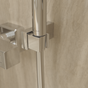 Villeroy &amp; Boch Universal Showers hand shower holder TVC00045900061 square, wall mounting, chrome