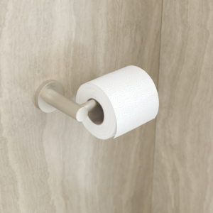 Villeroy &amp; Boch Elements Tender toilet paper holder TVA15101400064 177x54x83mm, without lid, brushed nickel black