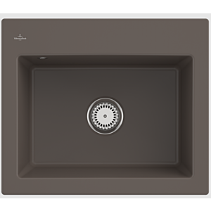 Villeroy und Boch Subway 60 S Einbauspüle 330900TR Spülbecken, 600 x 510 mm, timber CeramicPlus