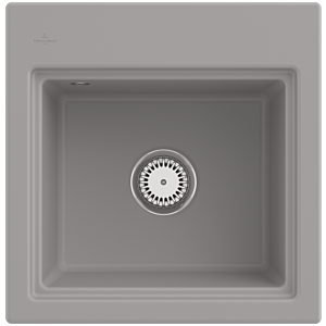 Villeroy und Boch Subway Style 50 S Einbauspüle 331500KD Spülbecken, 500 x 510 mm, fossil CeramicPlus
