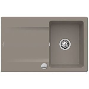 Villeroy & Boch Siluet Einbauspüle 333402TR mit Ablaufgarnitur und Exzenterbetätigung, Timber