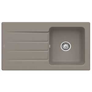 Villeroy & Boch Architectura MetalRim sink 335001TR with waste set and manual operation, Timber