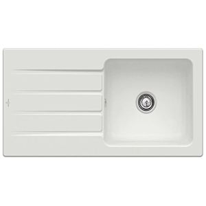 Villeroy & Boch Architectura MetalRim sink 336001SM with waste set and manual operation, Steam