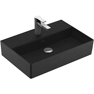 Villeroy & Boch Memento 2.0 Waschtisch 4A2261S5 60 x 42 cm, Ebony C-plus, mit Hahnloch, ohne Überlauf