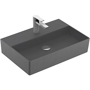 Villeroy & Boch Memento 2.0 Waschtisch 4A226LI4 60 x 42 cm, Graphite C-plus, mit Hahnloch, ohne Überlauf