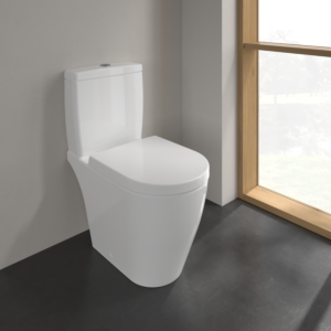 WC à fond creux Villeroy et Boch Avento pour combinaison 5644R001 37x64cm, DirectFlush, sur pied, blanc