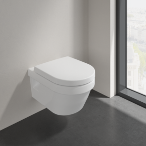 Villeroy & Boch Architectura Wand WC 5684R001  Tiefspüler, weiß, Abgang waagerecht, spülrandlos