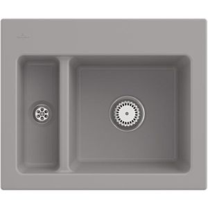 Villeroy and Boch Subway 60 XM built-in sink 678000KD, 620 x 510 mm, fossil CeramicPlus