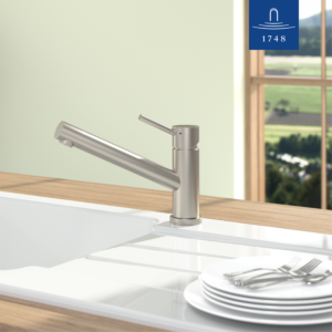 Villeroy und Boch Como Window Küchenarmatur  925700LC 14,8 l/min, umlegbar, Edelstahl massiv