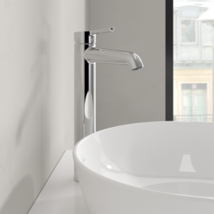 Villeroy et Boch Skyla mitigeur lavabo TVW11600300061 laiton, surélevé, chromé