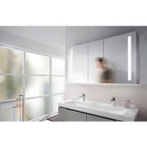 Villeroy&Boch My View 14+ Spiegelschrank A4331300 130 x 75 x 17,3 cm, LED Beleuchtung, 3 Türen