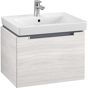 Villeroy & Boch Subway 2.0 Villeroy & Boch Subway 2.0 A68700E8 58.7x42x45.4cm, 2000 pull-out, silver matt handle, white wood