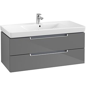 Villeroy & Boch Unterschrank Subway 2.0 A69000FP 98,7 x 41,6 x 44,9 cm, Glossy Grey