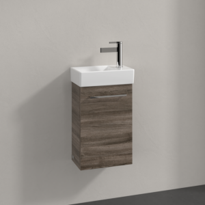 Villeroy and Boch Avento vanity unit A87600RK 34x51.4x20.2cm, hinged left, 2000 door, Stone Oak
