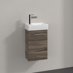 Villeroy and Boch Avento vanity unit A87601RK 34x51.4x20.2cm, hinged right, 1 door, Stone Oak