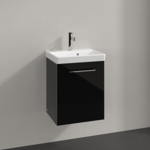 Villeroy & Boch Avento Unterschrank A88700B3 41,7x52x34,6cm, Crystal Black, Anschlag links