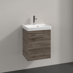 Avento Villeroy et Boch vasque A88700RK 43x51,4x35,2cm, charnière à gauche, porte 2000 Stone Oak