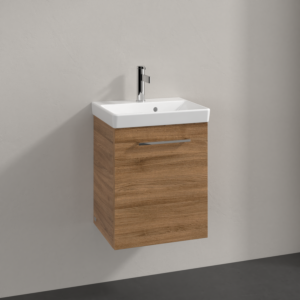 Villeroy and Boch Avento vanity unit A88701RH 43x51.4x35.2cm, hinged right, 1 door, Kansas Oak