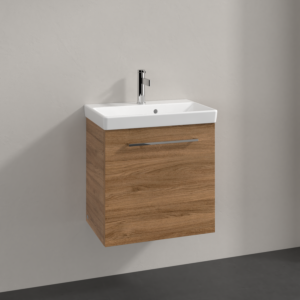 Villeroy and Boch Avento vanity unit A88801RH 53x51.4x35.2cm, hinged right, 1 door, Kansas Oak