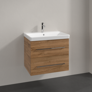Villeroy and Boch Avento vanity unit A89000RH 63x51.4x45.2cm, 2 pull-outs, wall- Kansas Oak