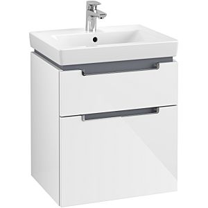 Villeroy & Boch Waschtischunterschrank Subway 2.0  A90810DH, 53,7 x 59 x 42,3 cm, Glossy White