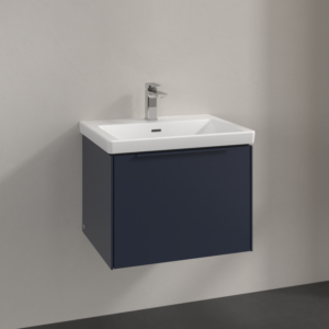 Villeroy &amp; Boch Subway 3.0 vanity unit C57702VQ 1 drawer, 572 x 429 x 478 mm, Marine Blue