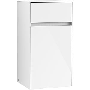 Villeroy & Boch Collaro armoire latérale C03200DH 40.4x74.8x34.9cm, charnière gauche, Glossy White