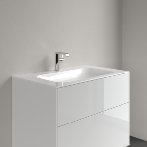 Villeroy & Boch Finion Möbelwaschtisch 416481R1 80 x 50 cm, weiss, Ceramicplus, ohne Überlauf