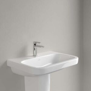 Villeroy &amp; Boch Architectura lavabo 41886601 65x47cm, blanc , trou de robinetterie central percé
