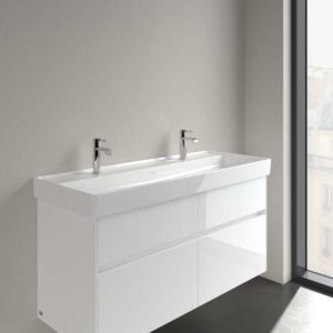 Villeroy & Boch Collaro Waschtisch 4A33C1R1 weiss c-plus, mit Hahnloch, ohne Überlauf,120x47cm
