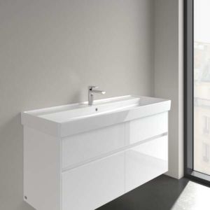 Villeroy & Boch Collaro Waschtisch 4A33C5R1 weiss c-plus, mit Hahnloch und Überlauf, 120x47cm