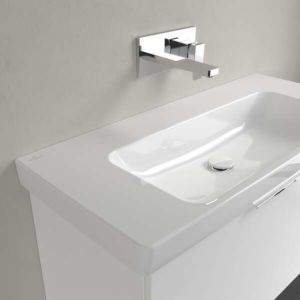 Lavabo Villeroy et Boch Architectura 4A87A3R1 100x44,5cm, sans trop-plein, blanc C-plus