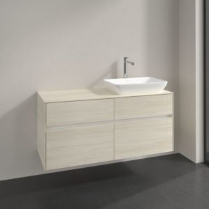 Villeroy und Boch Collaro Waschtischunterschrank C11400AA 120x54,8x50cm, Waschtisch rechts, white oak