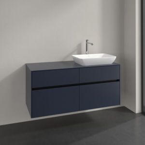 Villeroy und Boch Collaro Waschtischunterschrank C11400VQ 120x54,8x50cm, Waschtisch rechts, marine blue