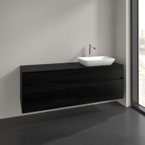 Villeroy and Boch Collaro vanity unit C122B0AA 160x54.8x50cm, washbasin on the right, LED lighting 12W, white oak
