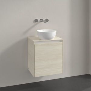 Villeroy und Boch Collaro Waschtischunterschrank C14900AA 50x54,8x38cm, Waschtisch mittig, white oak