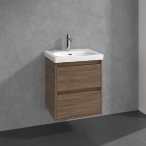 Villeroy und Boch Skyla Waschtischunterschrank C79300VH 2 Auszüge, 522 x 596 x 424 mm, Arizona Oak