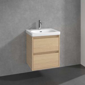 Villeroy und Boch Skyla Waschtischunterschrank C79300VJ 2 Auszüge, 522 x 596 x 424 mm, Nordic Oak