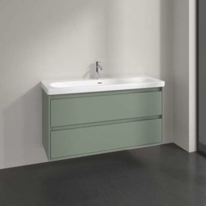 Villeroy und Boch Skyla Waschtischunterschrank C80000AF 2 Auszüge, 1172 x 596 x 439 mm, Soft Green