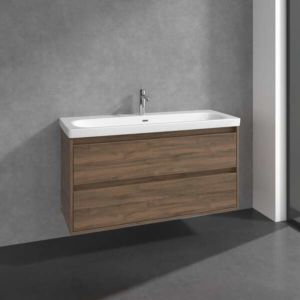 Villeroy and Boch Skyla vanity unit C80000VH 2 drawers, 1172 x 596 x 439 mm, Arizona Oak