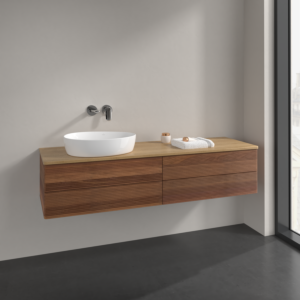 Villeroy und Boch Antao Waschtisch-Unterschrank K26111HM 160x36x50cm, Waschbeckenplattenfarbe honey oak, warm walnut