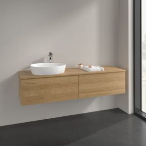 Villeroy und Boch Antao Waschtisch-Unterschrank L37011HN 160x36x50cm, Waschbeckenplattenfarbe honey oak, honey oak