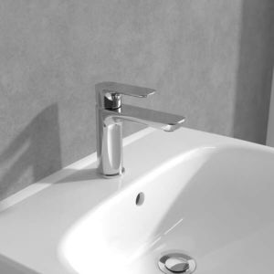 Villeroy and Boch O.Novo washbasin mixer TVW10400300161 without pop-up waste, chrome