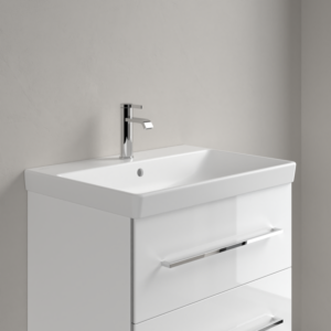 Lavabo Villeroy &amp; Boch Avento 415865RW 650 x 470 x 180 mm, avec trop-plein, Céramique Blanc PierrePlus