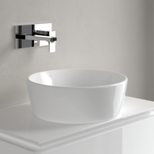 Villeroy und Boch Architectura Aufsatzwaschbecken 5A254601 Ø45cm, ohne Überlauf, weiß