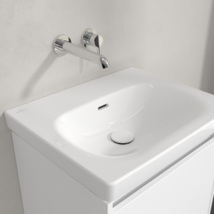 Villeroy and Boch Skyla washbasin 5A515701 55x44.5cm, without tap hole, with overflow, White Alpine