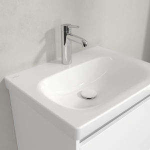 Villeroy and Boch Skyla washbasin 5A516101 60x46cm, for 3-hole tap, without overflow, Alpine White