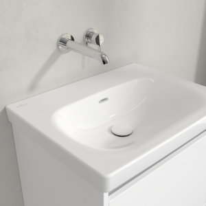 Villeroy and Boch Skyla washbasin 5A516201 60x46cm, without tap hole, with overflow, White Alpine
