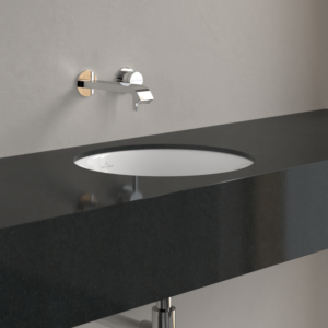 Villeroy & Boch Unterbauwaschtisch Loop & Friends Ø 38 cm, weiss Ceramicplus, ohne Überlauf