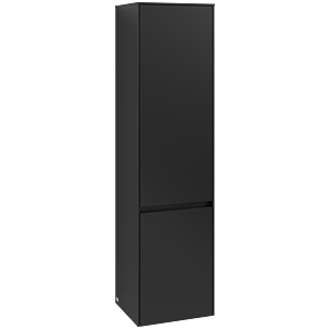 Villeroy und Boch Collaro Hochschrank C03300VL 40,4x153,8x34,9cm, Anschlag links, volcano black